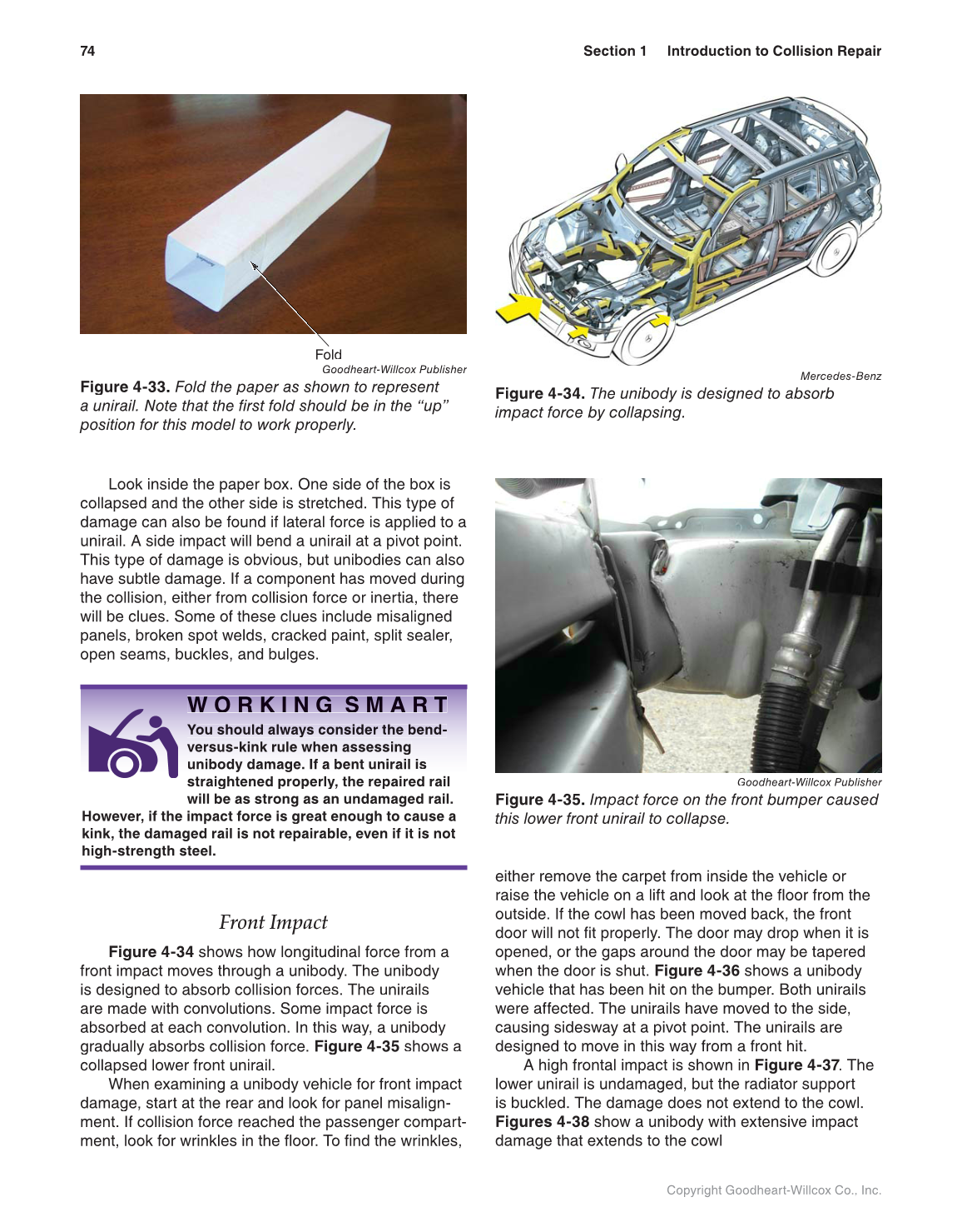 Auto Collision Repair and Refinishing, 2nd Edition page 74