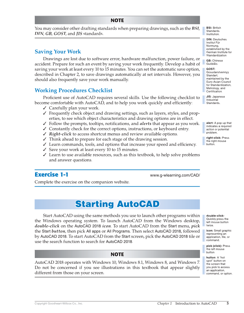 AutoCAD and Its Applications—Basics 2018, 25th Edition page 5