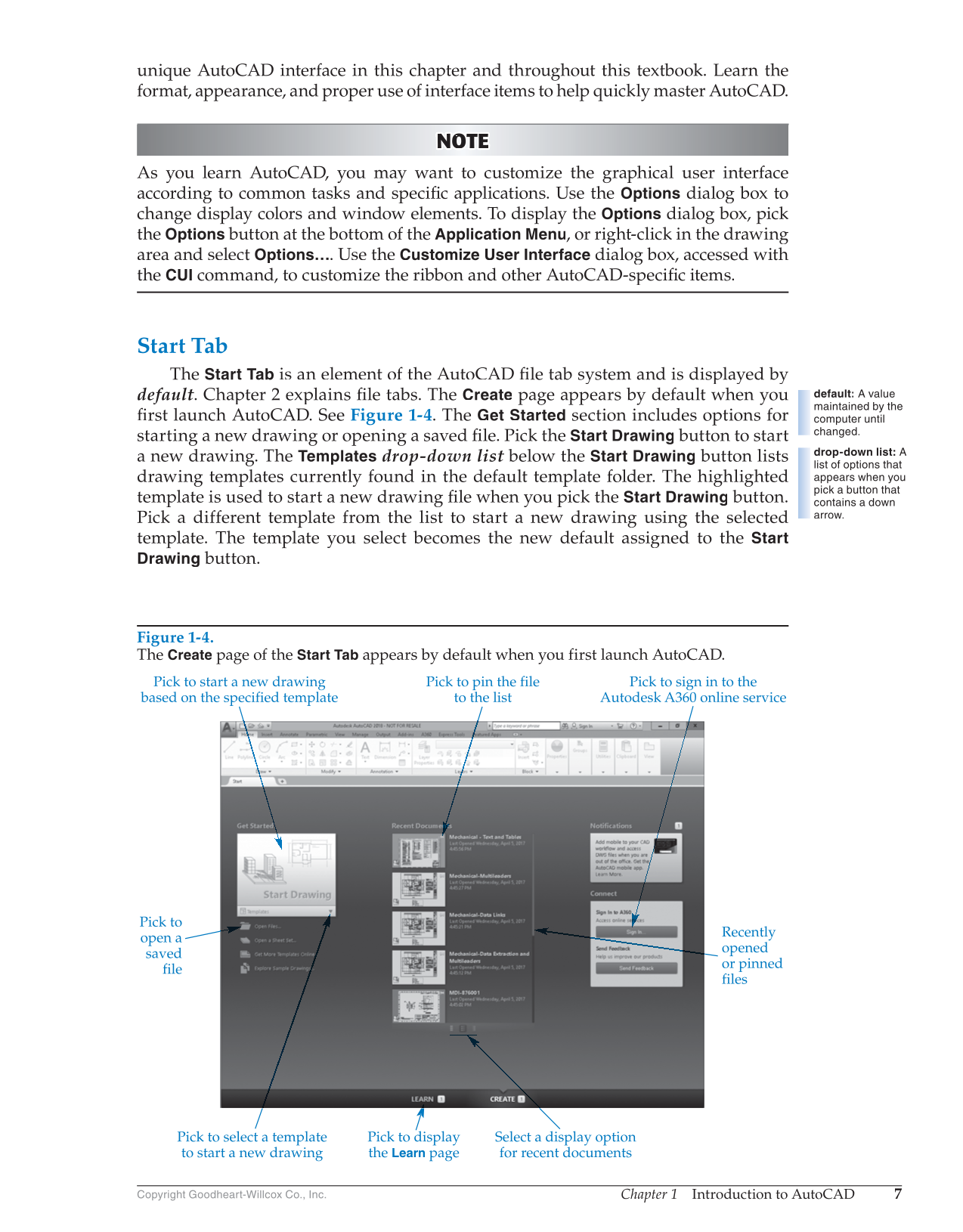 AutoCAD and Its Applications—Basics 2018, 25th Edition page 7