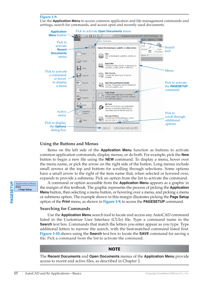 AutoCAD and Its Applications—Basics 2018, 25th Edition page 12