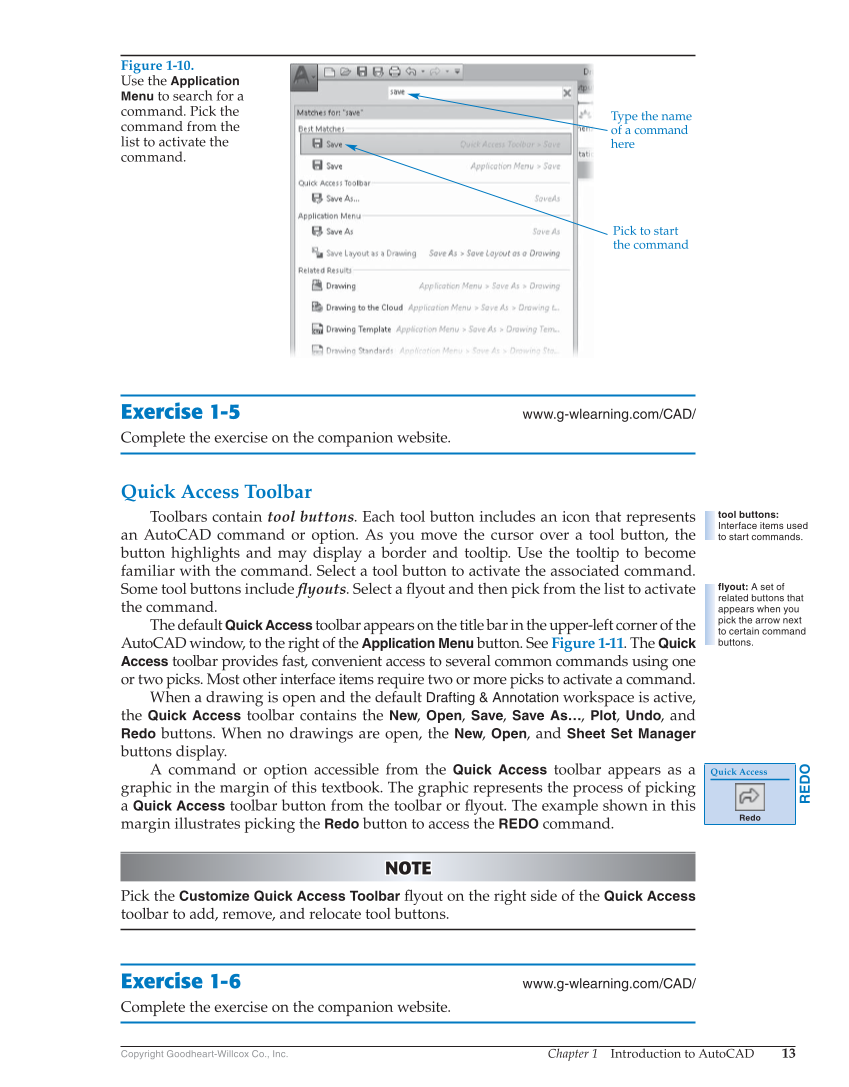 AutoCAD and Its Applications—Basics 2018, 25th Edition page 13