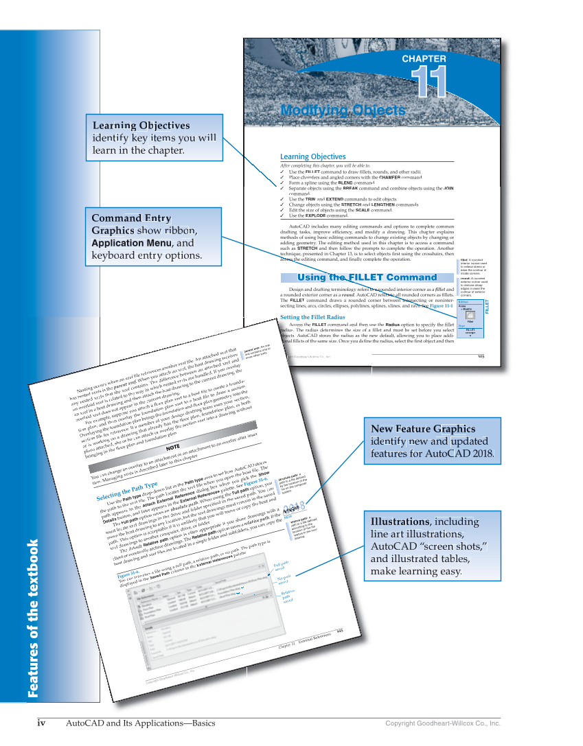 AutoCAD and Its Applications—Basics 2018, 25th Edition page iv