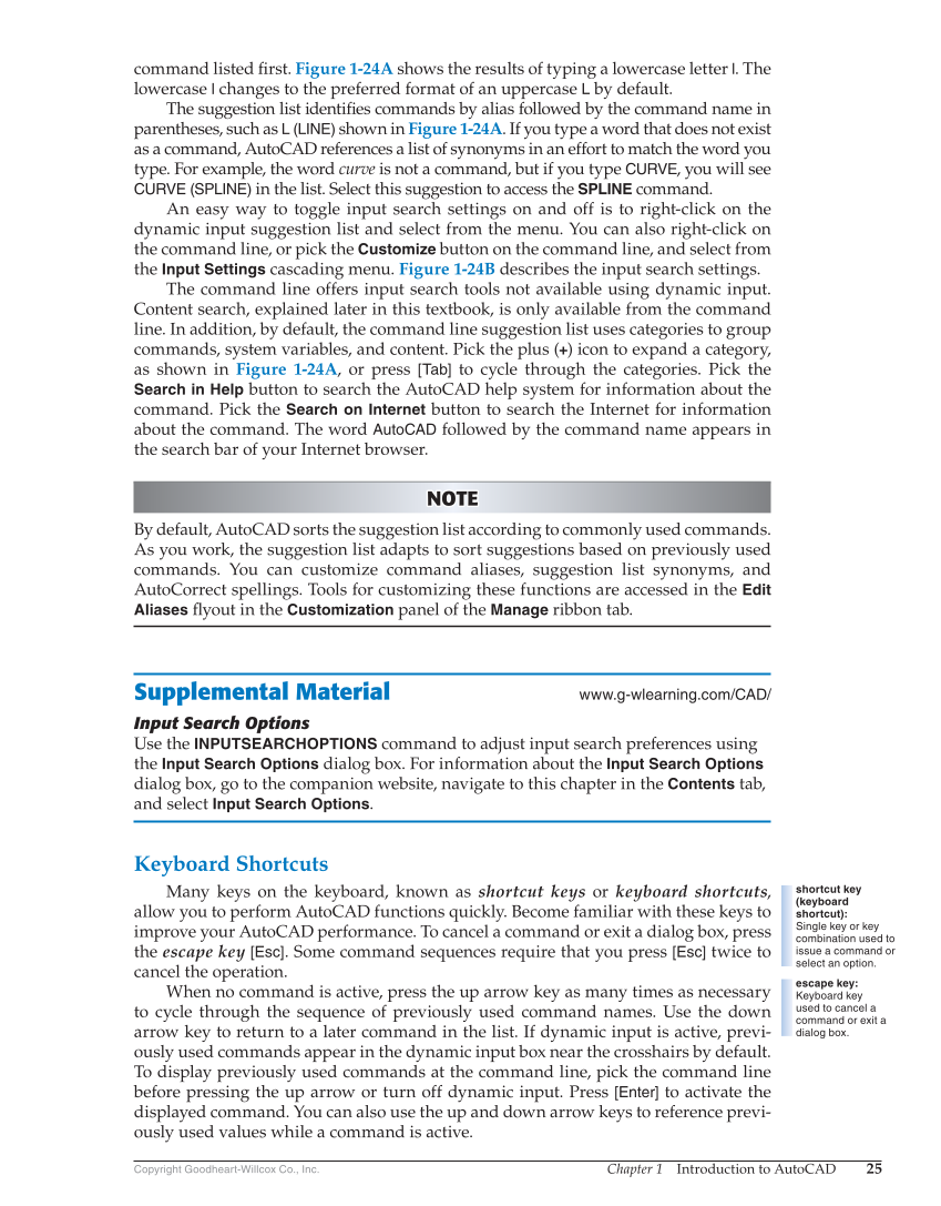 AutoCAD and Its Applications—Basics 2018, 25th Edition page 25