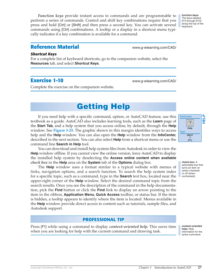 AutoCAD and Its Applications—Basics 2018, 25th Edition page 27