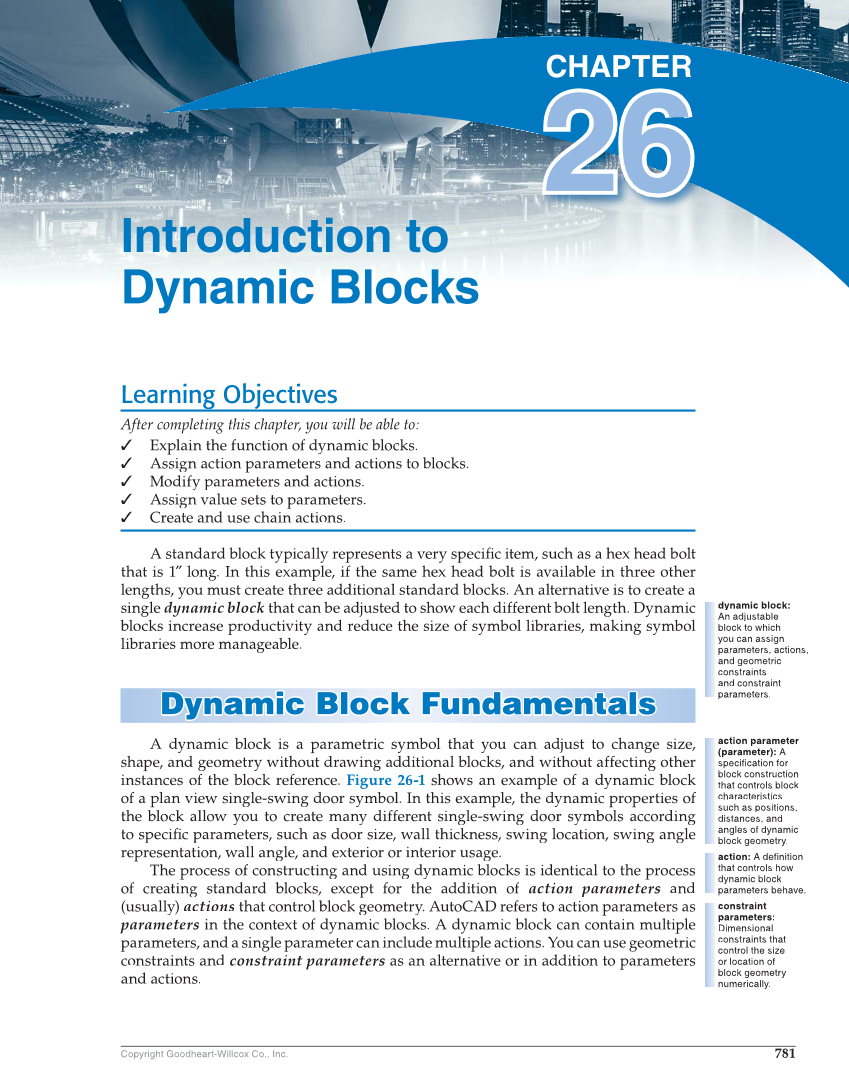 AutoCAD and Its Applications—Basics 2018, 25th Edition page 781