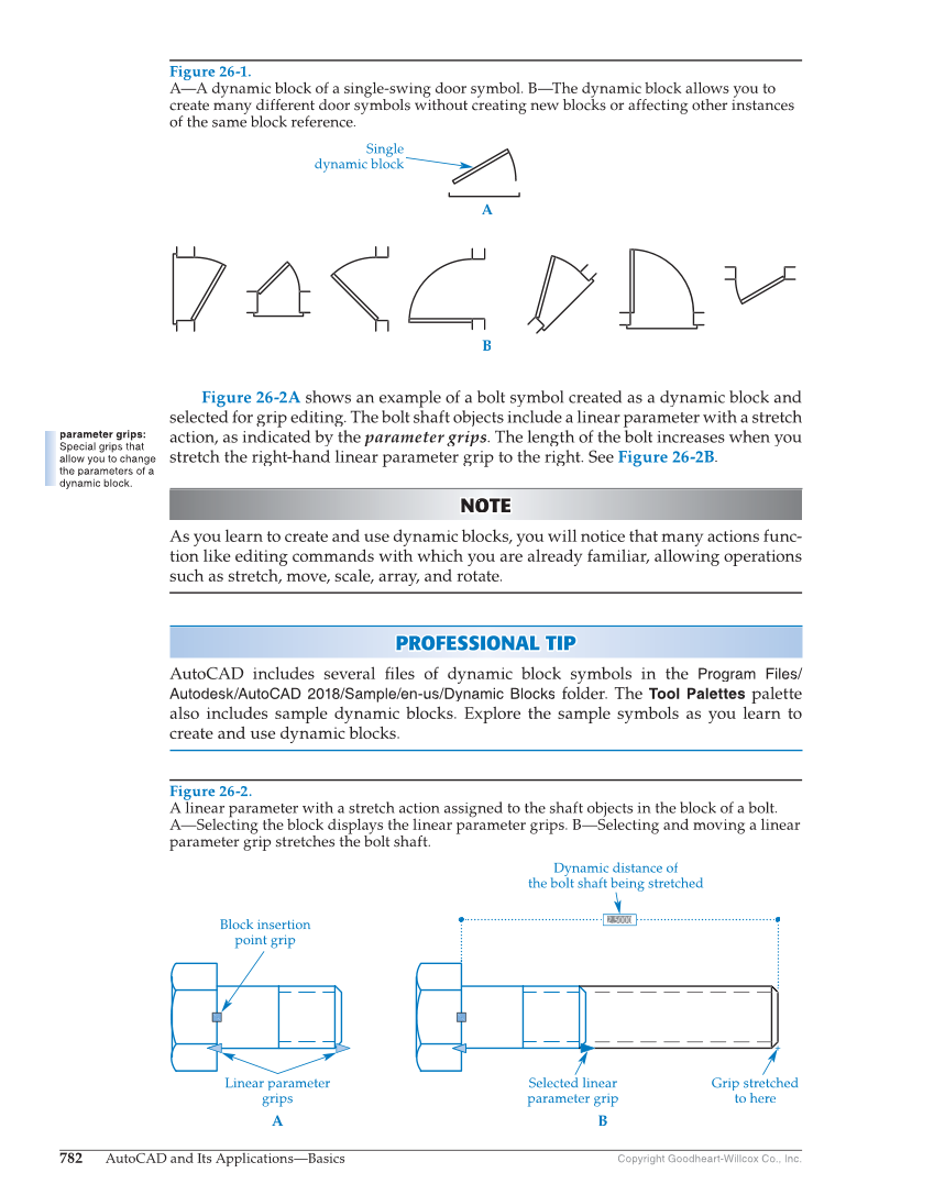 AutoCAD and Its Applications—Basics 2018, 25th Edition page 782