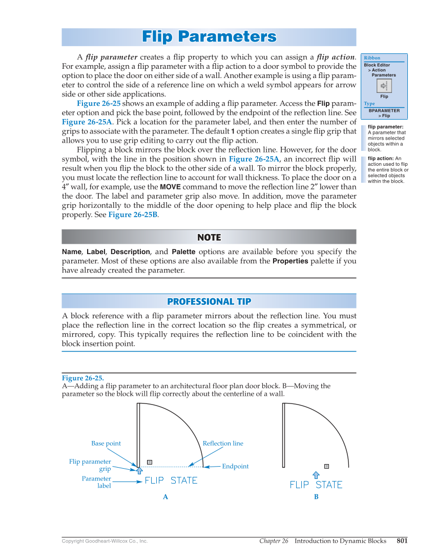 AutoCAD and Its Applications—Basics 2018, 25th Edition page 801