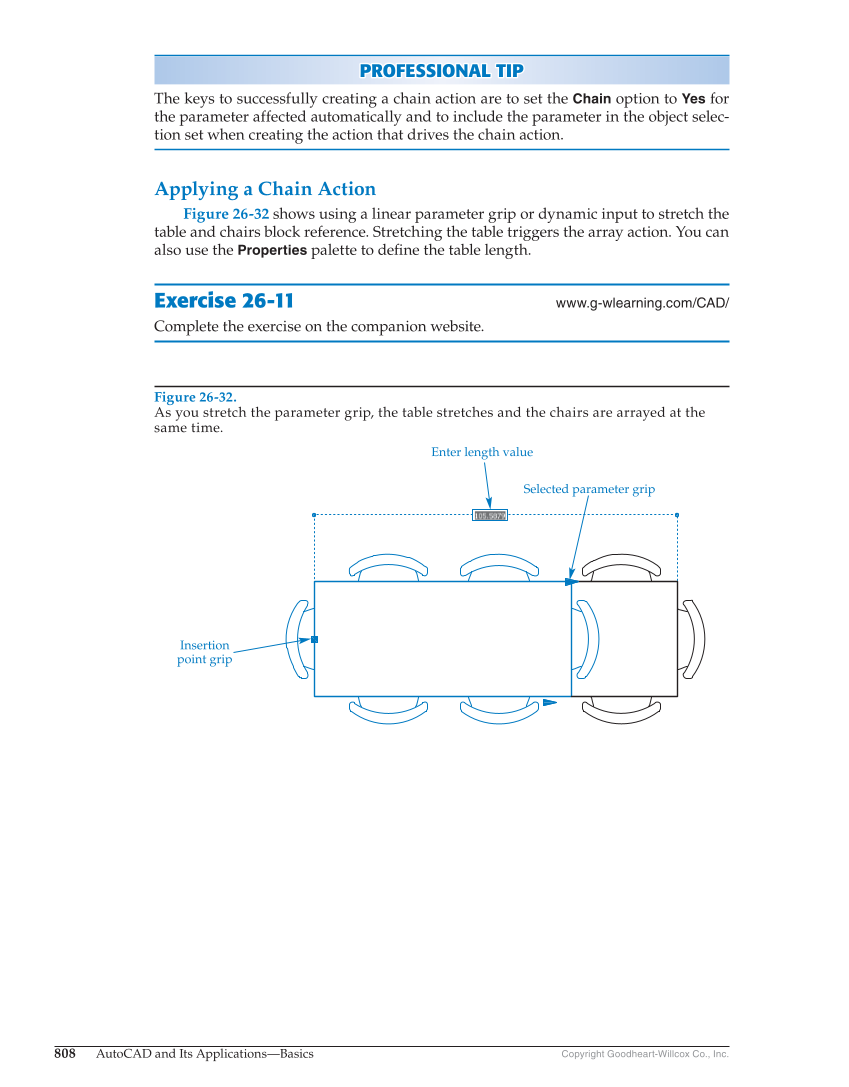 AutoCAD and Its Applications—Basics 2018, 25th Edition page 808