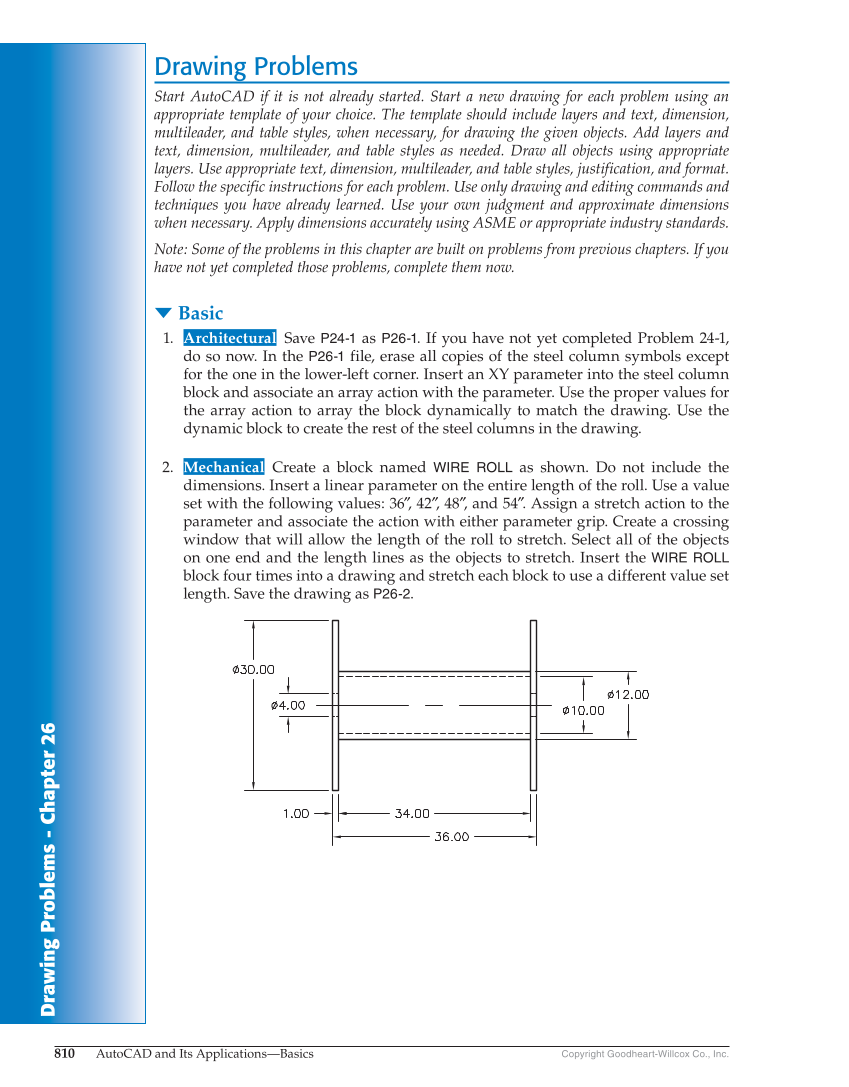 AutoCAD and Its Applications—Basics 2018, 25th Edition page 810