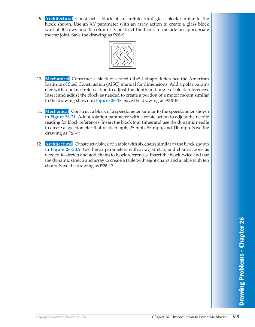 AutoCAD and Its Applications—Basics 2018, 25th Edition page 815