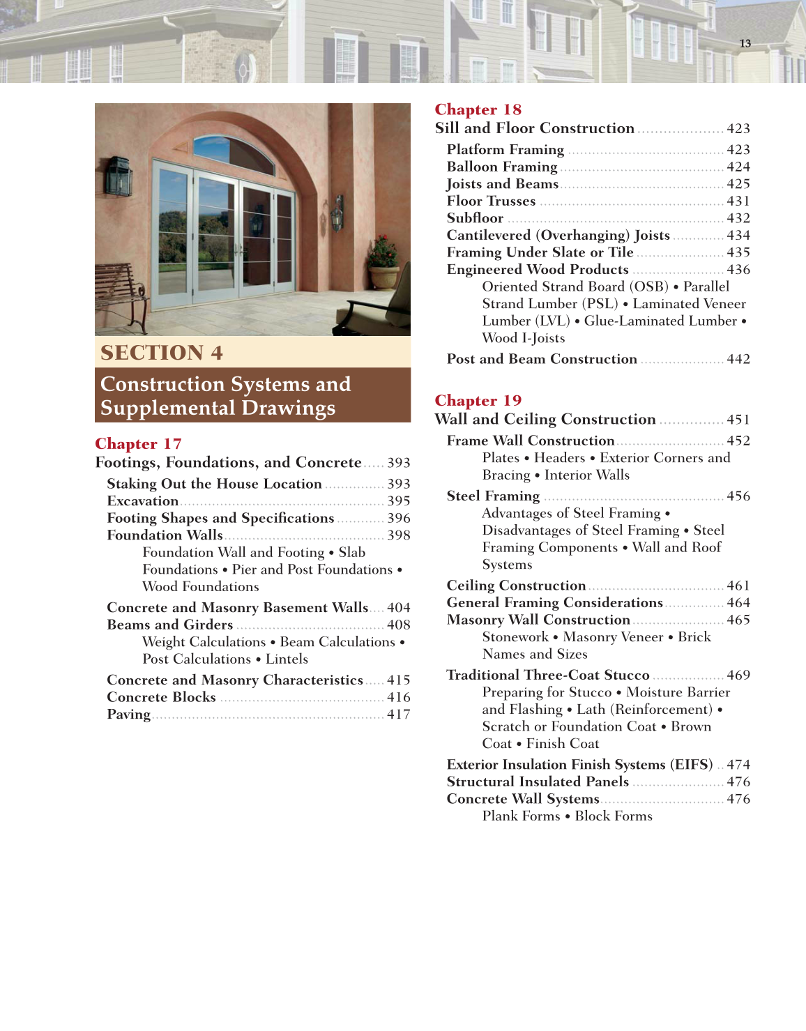 Architecture: Residential Drafting and Design, 11th Edition page 13