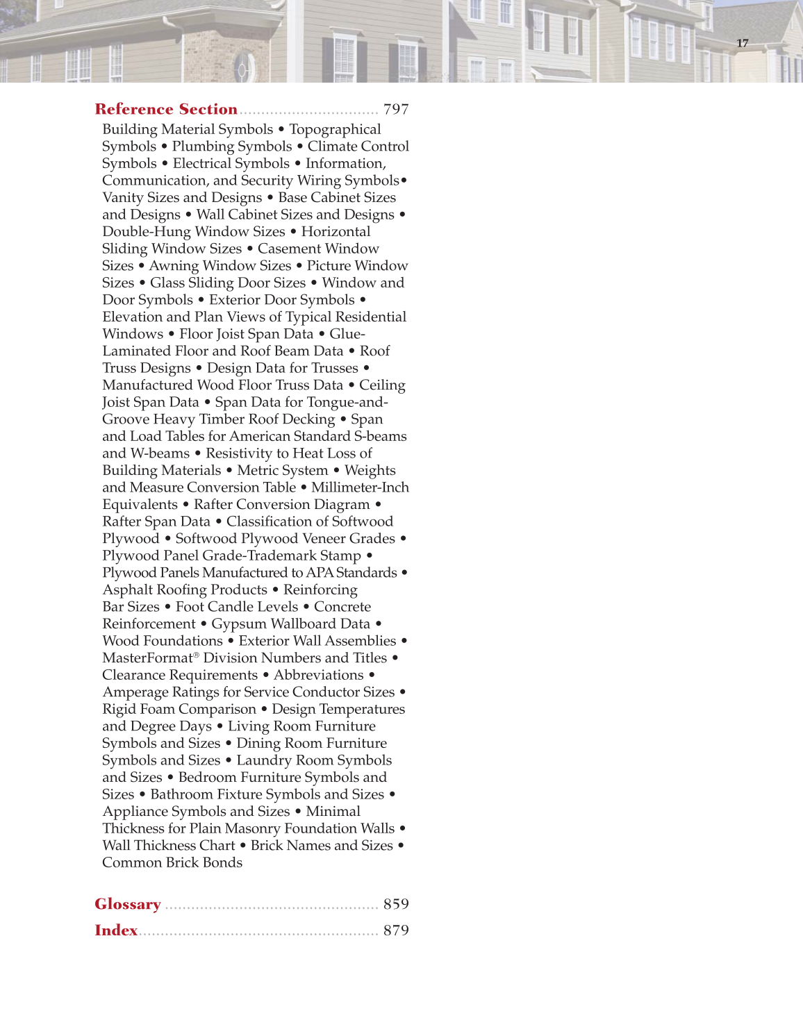 Architecture: Residential Drafting and Design, 11th Edition page 17