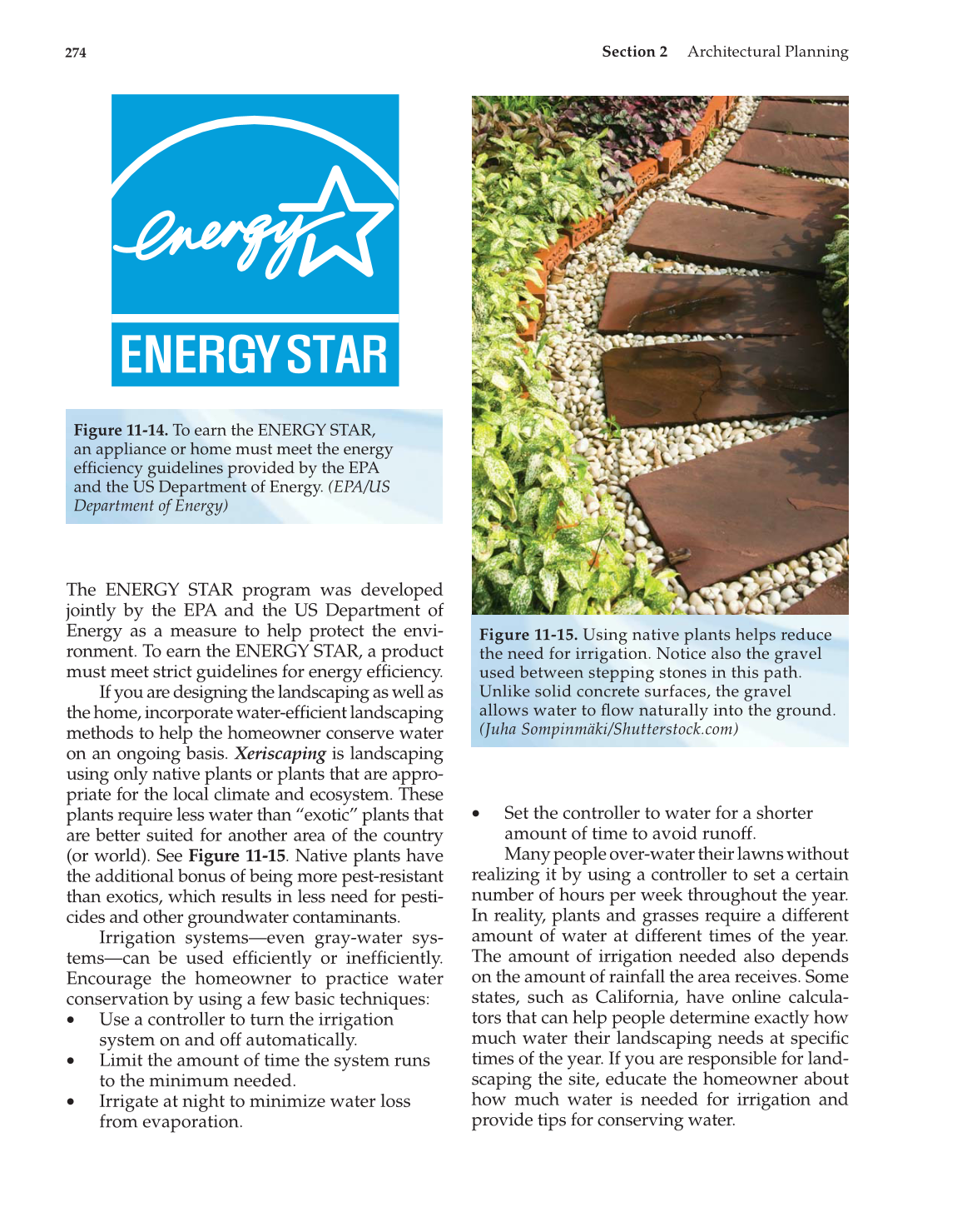 Architecture: Residential Drafting and Design, 11th Edition page 274