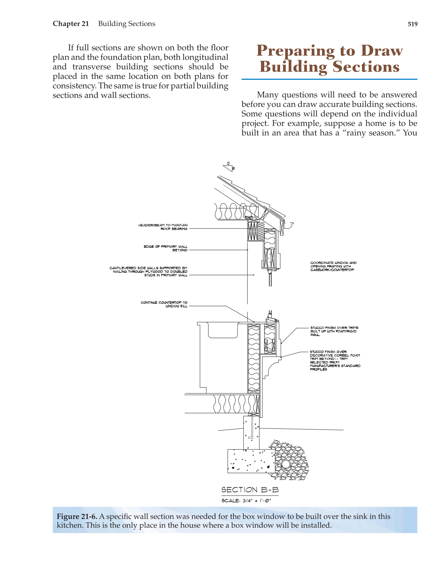 Architecture: Residential Drafting and Design, 11th Edition page 519