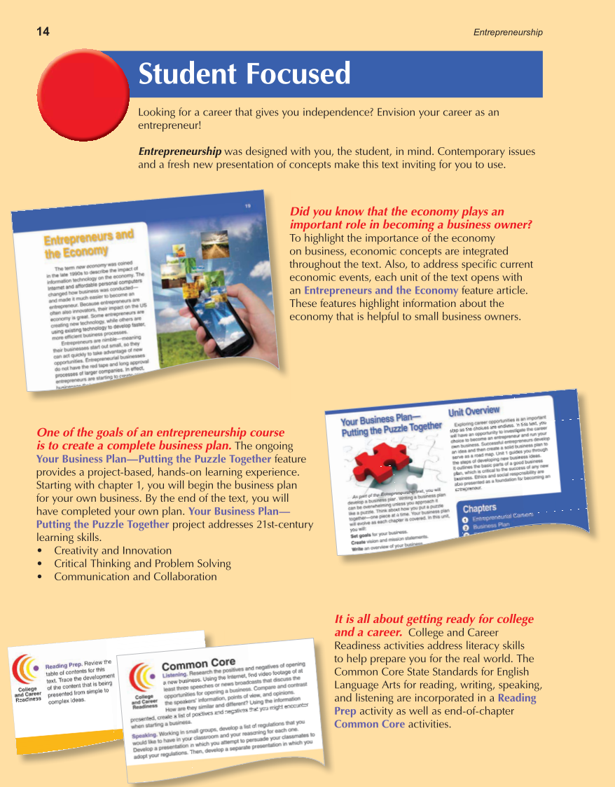Entrepreneurship, 1st Edition page 14