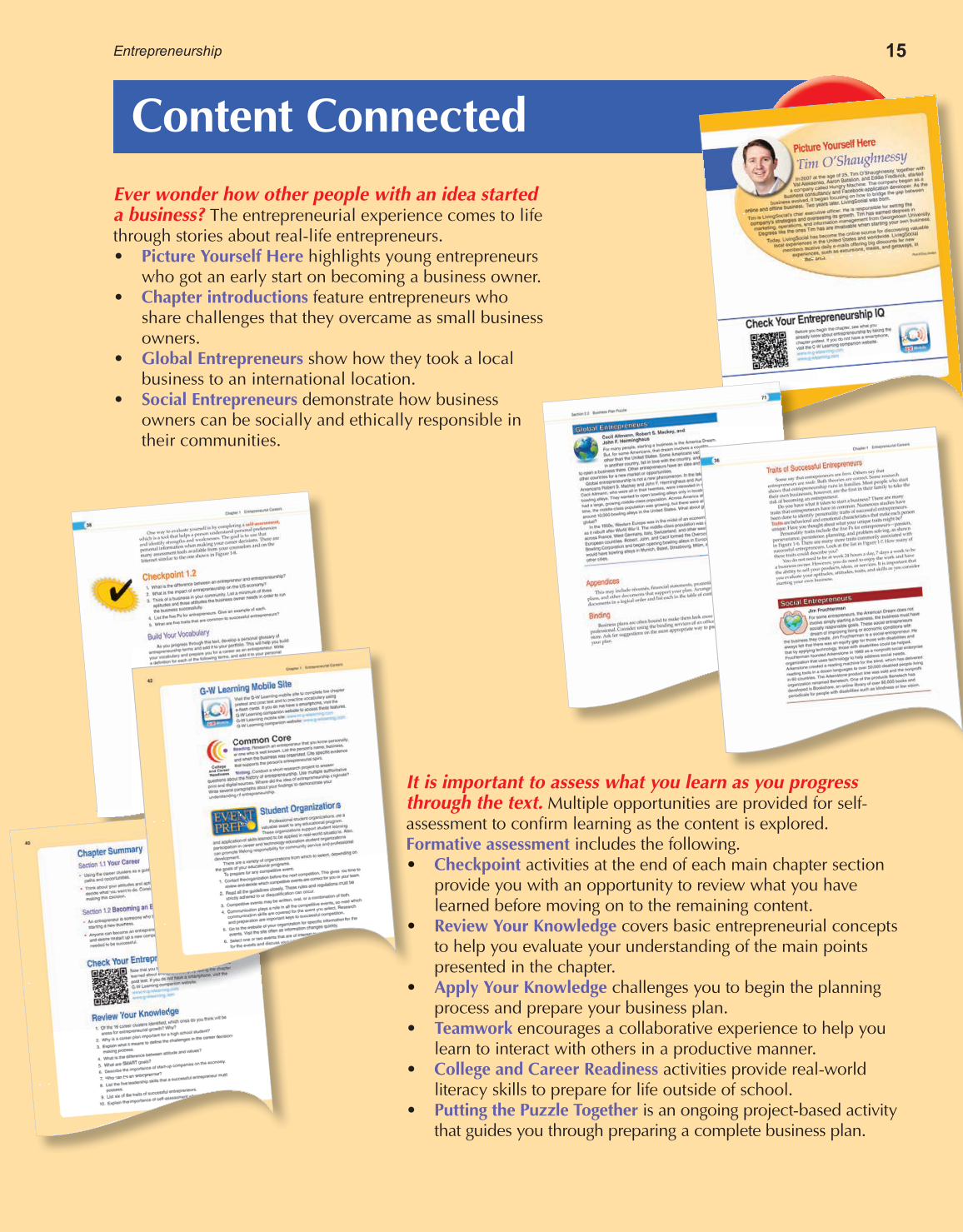 Entrepreneurship, 1st Edition page 15