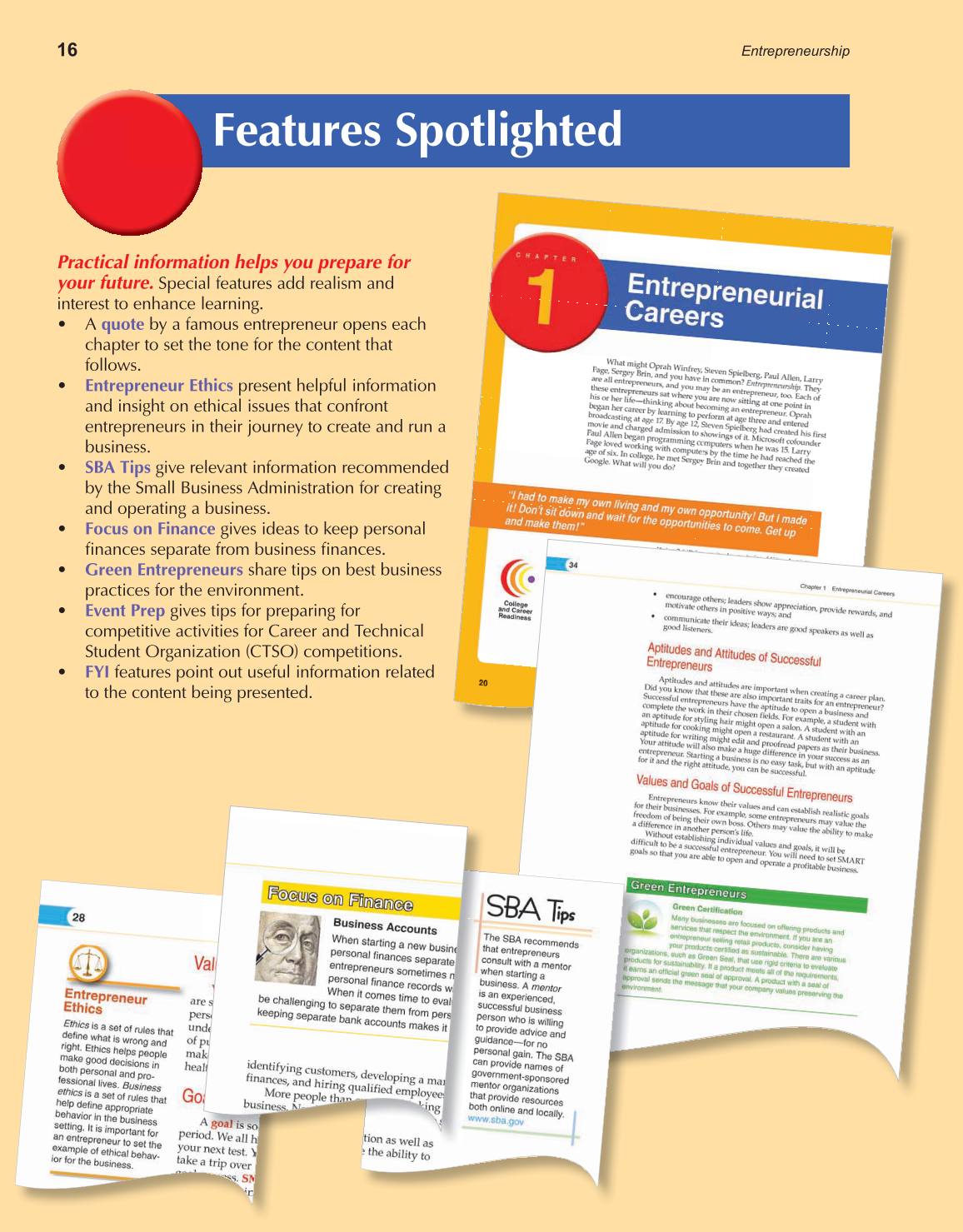 Entrepreneurship, 1st Edition page 16