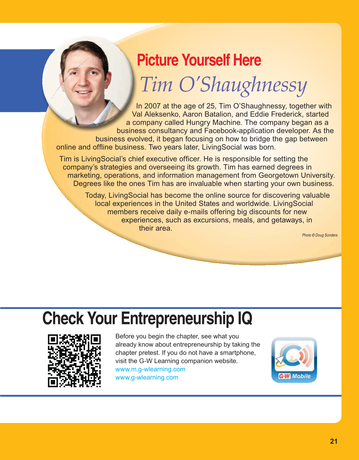 Entrepreneurship, 1st Edition page 21