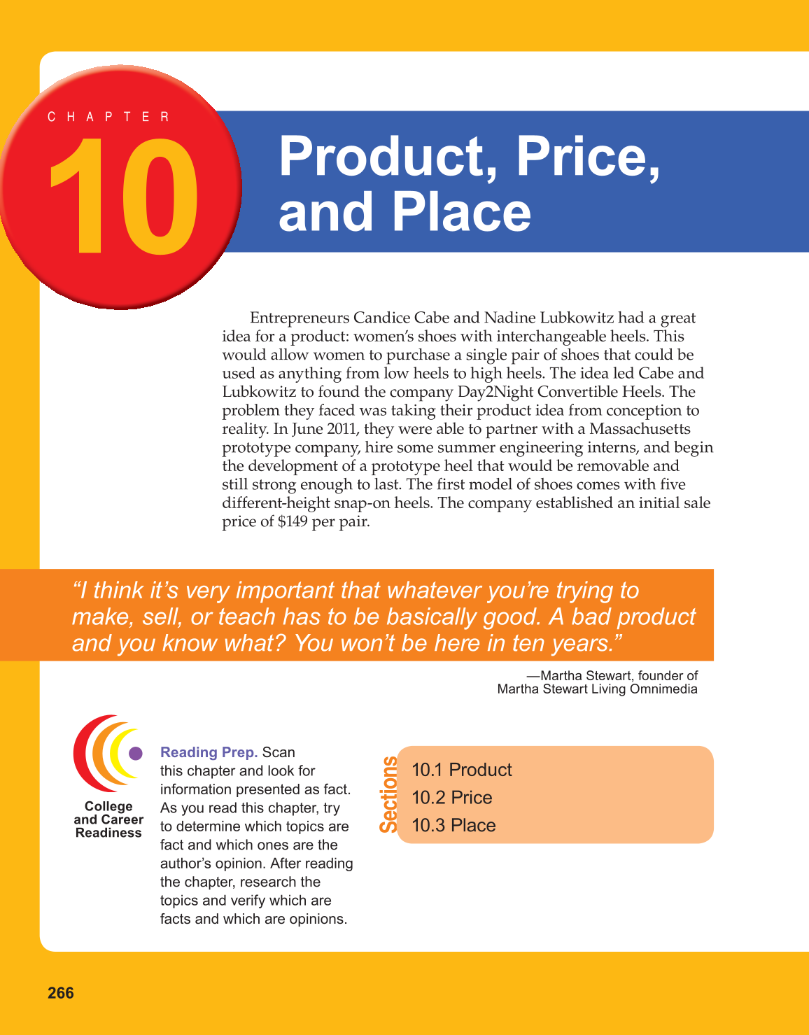 Entrepreneurship, 1st Edition page 266