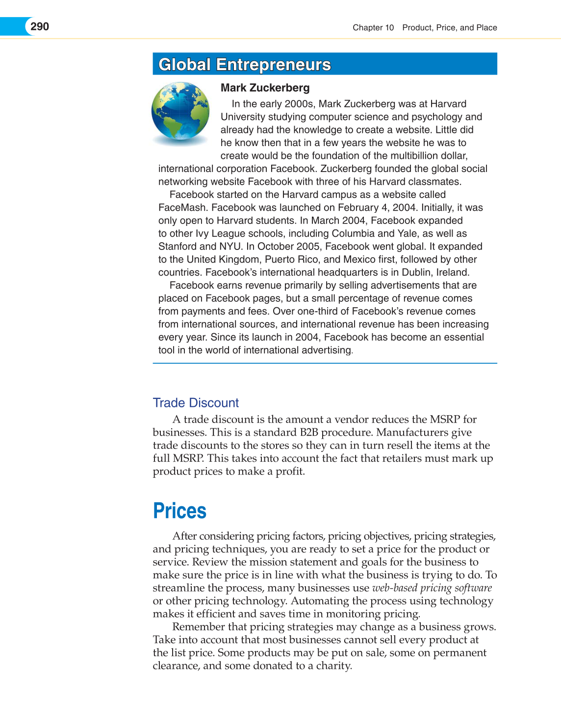 Entrepreneurship, 1st Edition page 290