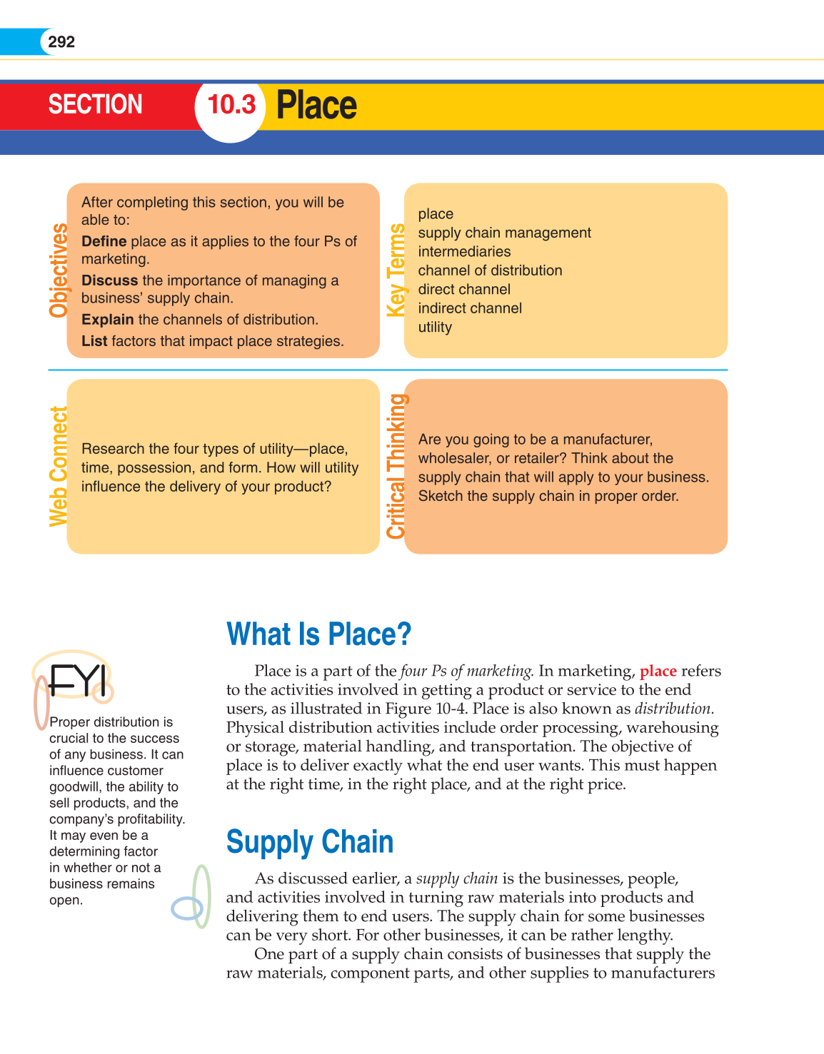 Entrepreneurship, 1st Edition page 292