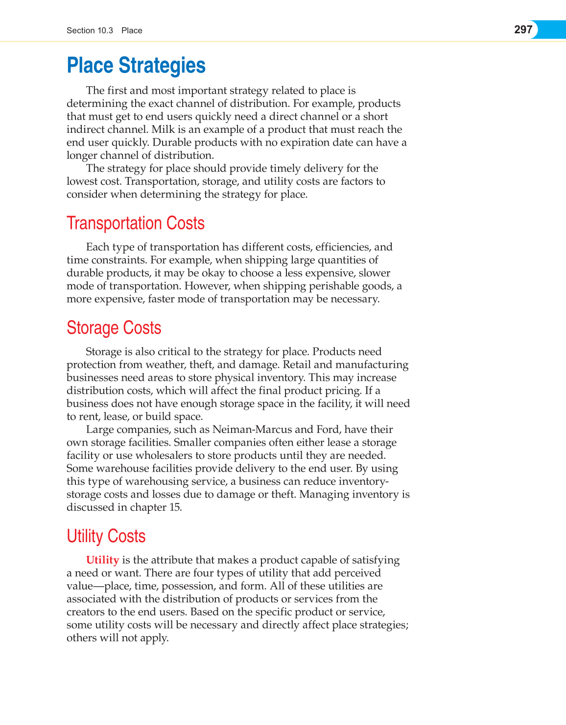 Entrepreneurship, 1st Edition page 297