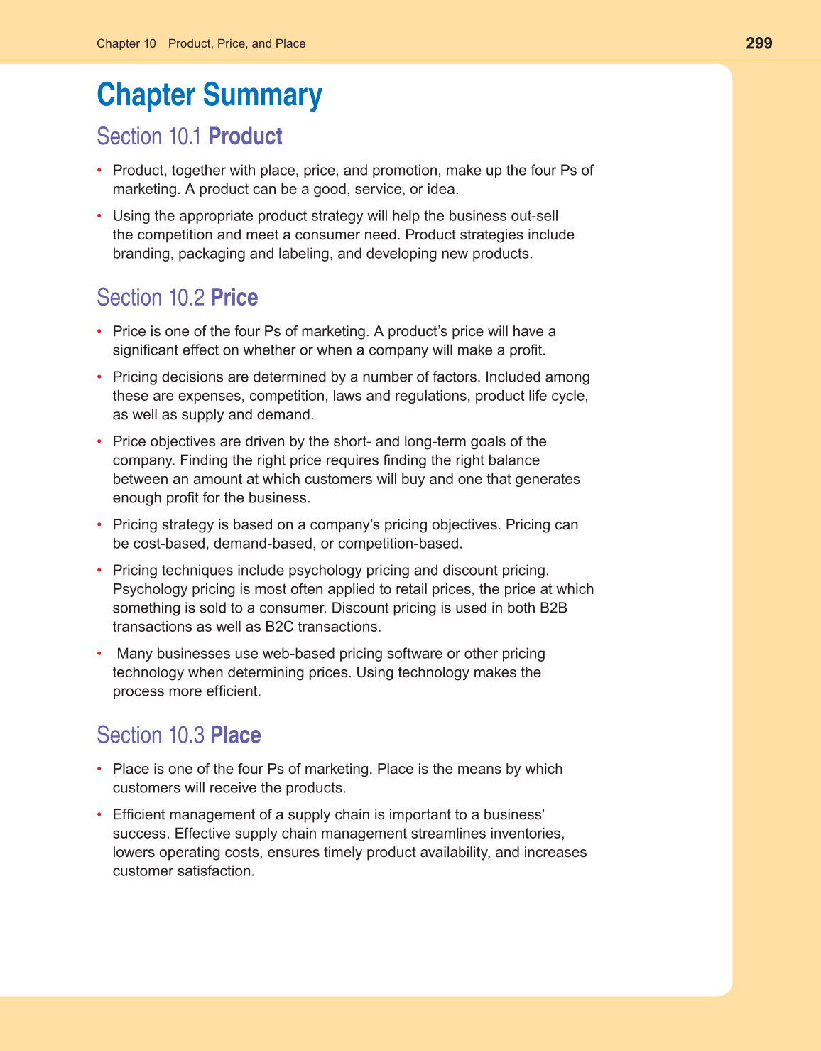 Entrepreneurship, 1st Edition page 299