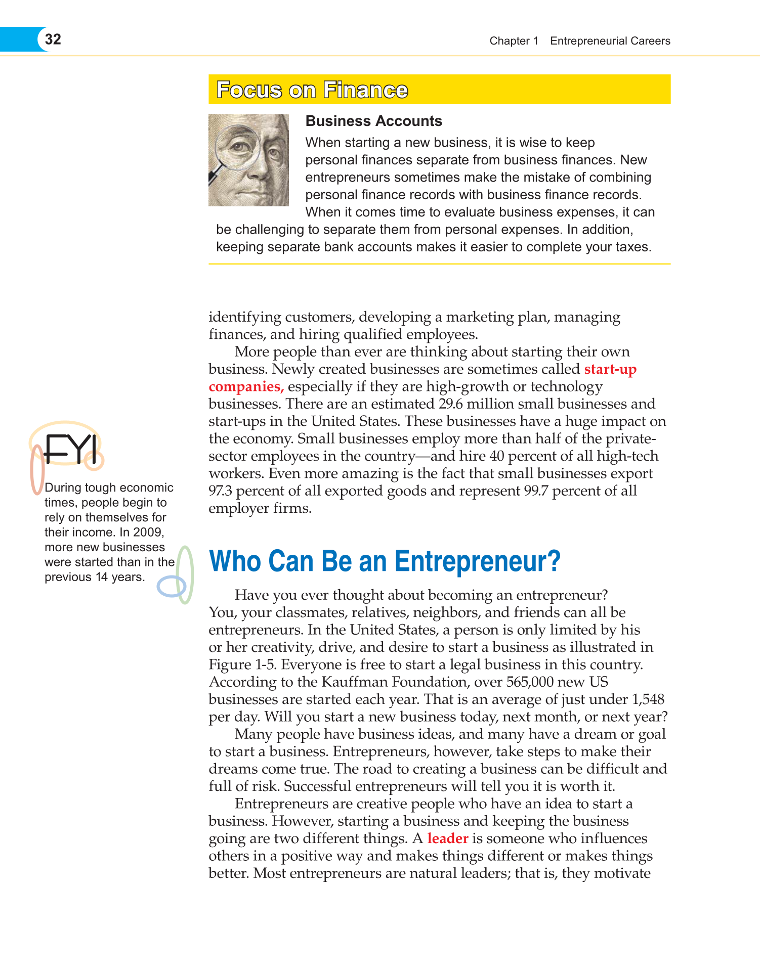 Entrepreneurship, 1st Edition page 32