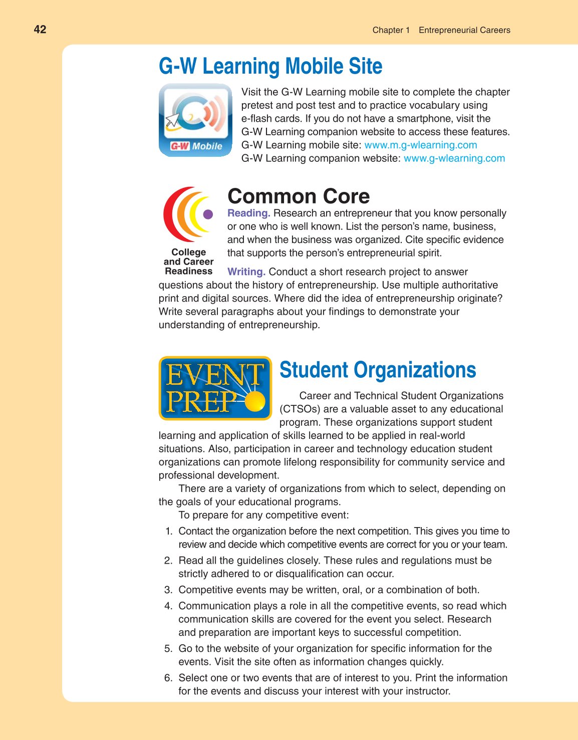 Entrepreneurship, 1st Edition page 42