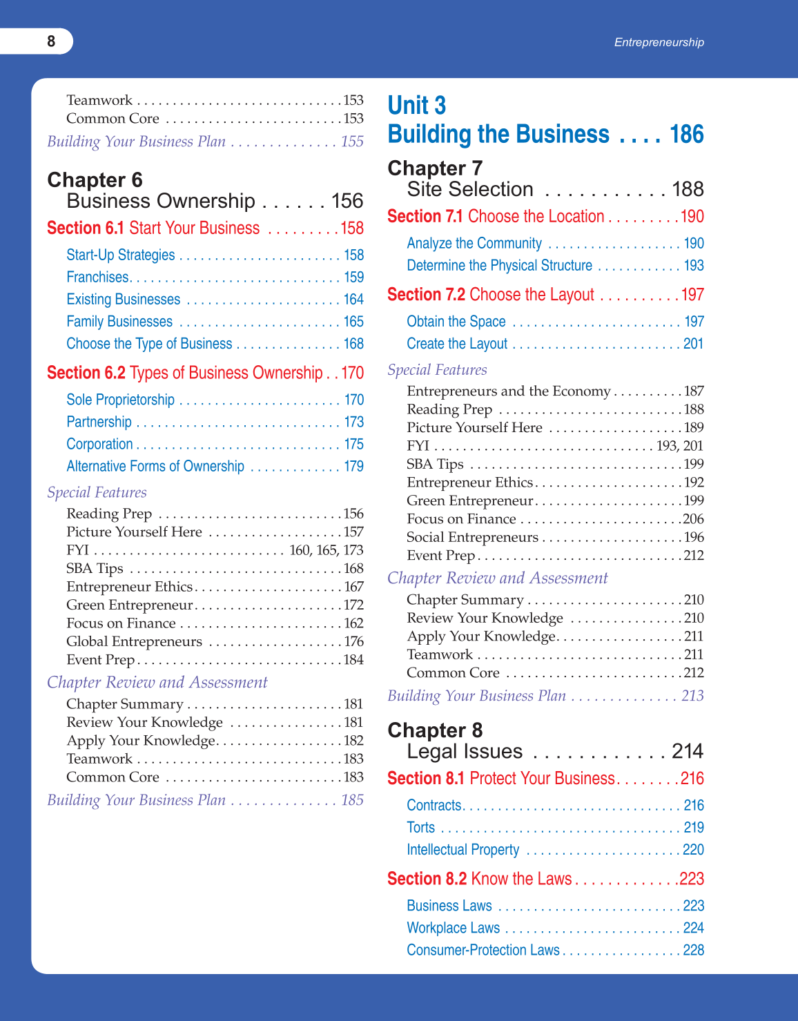 Entrepreneurship, 1st Edition page 8
