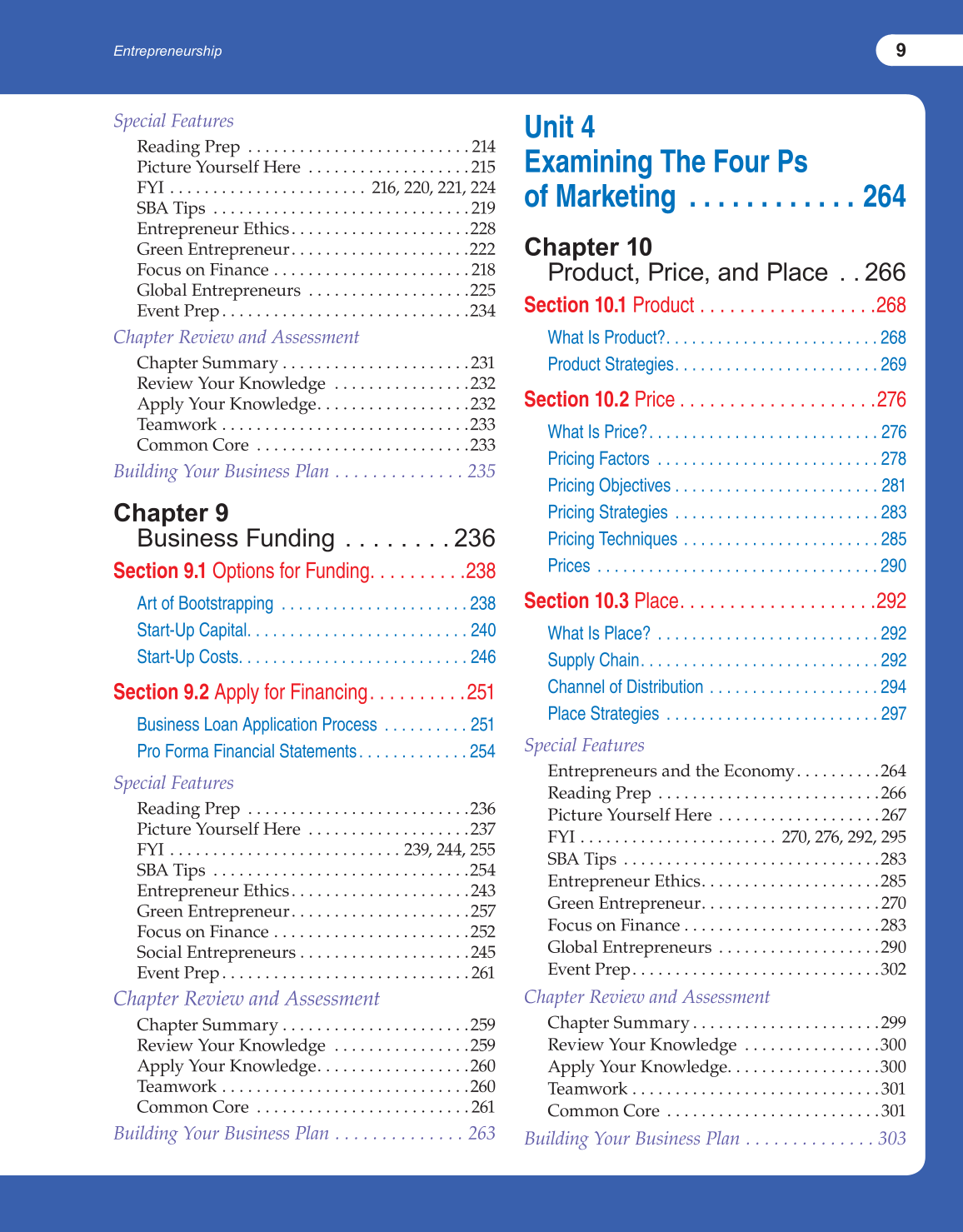 Entrepreneurship, 1st Edition page 9
