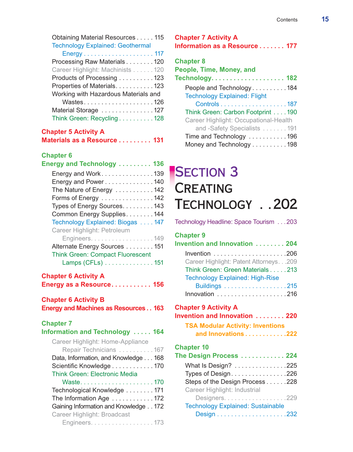 Exploring Design, Technology, &amp; Engineering, 3rd Edition page 15