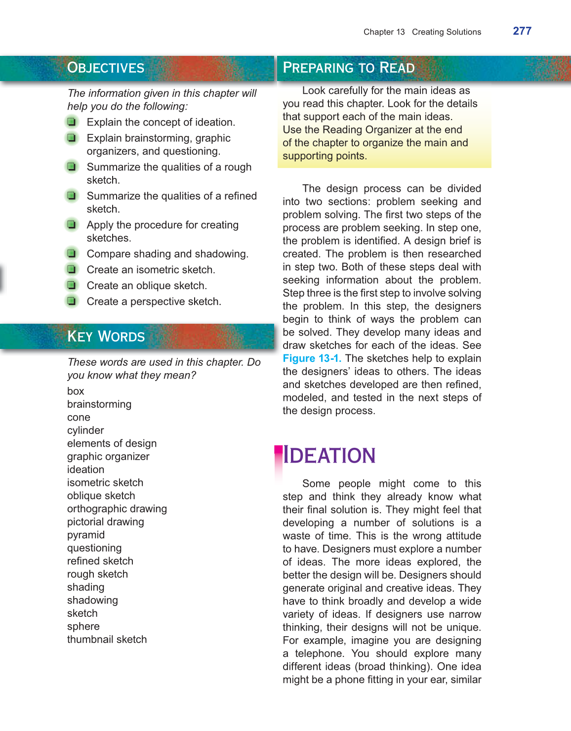 Exploring Design, Technology, &amp; Engineering, 3rd Edition page 277