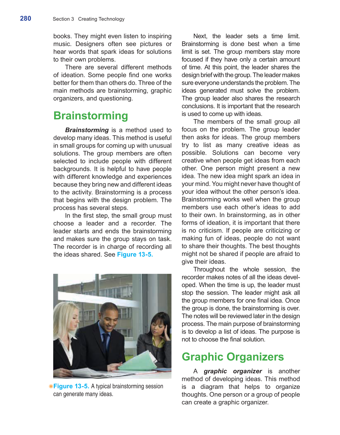 Exploring Design, Technology, &amp; Engineering, 3rd Edition page 280