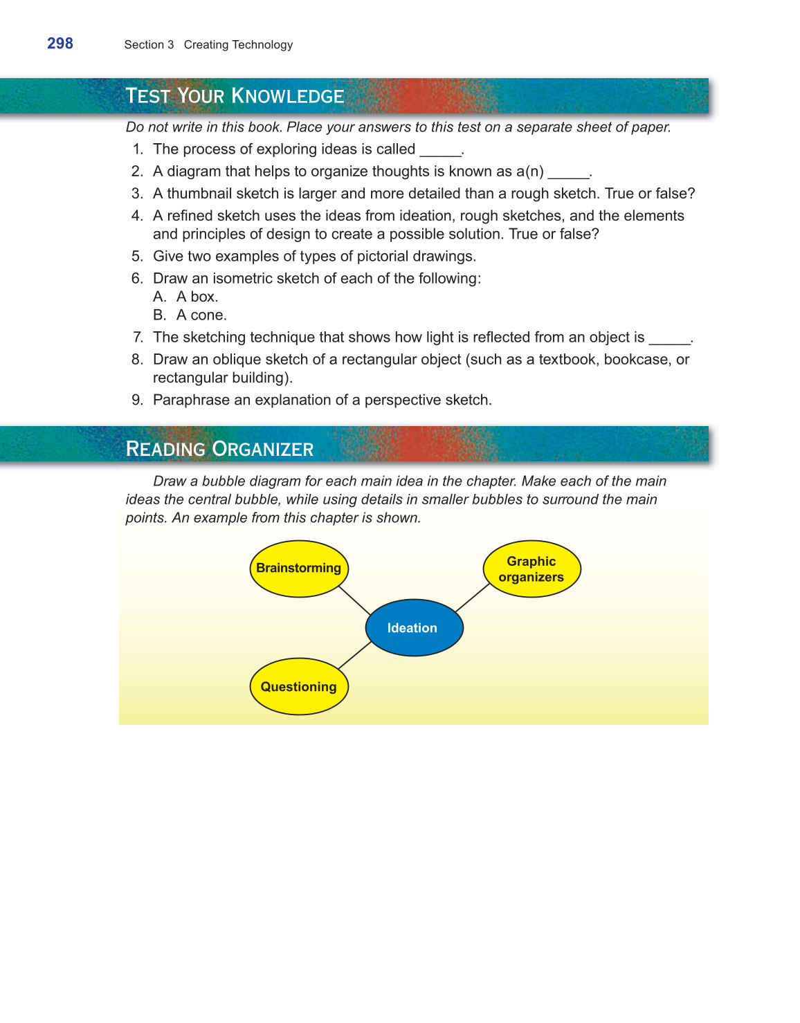 Exploring Design, Technology, &amp; Engineering, 3rd Edition page 298