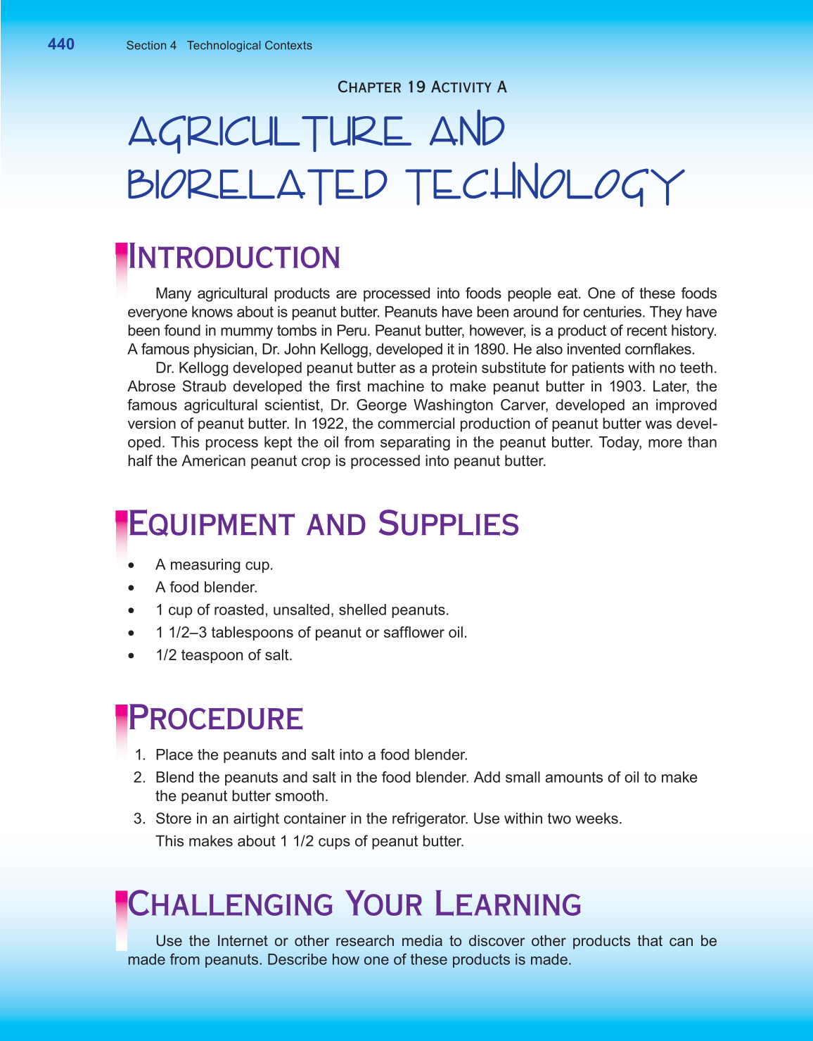 Exploring Design, Technology, &amp; Engineering, 3rd Edition page 440