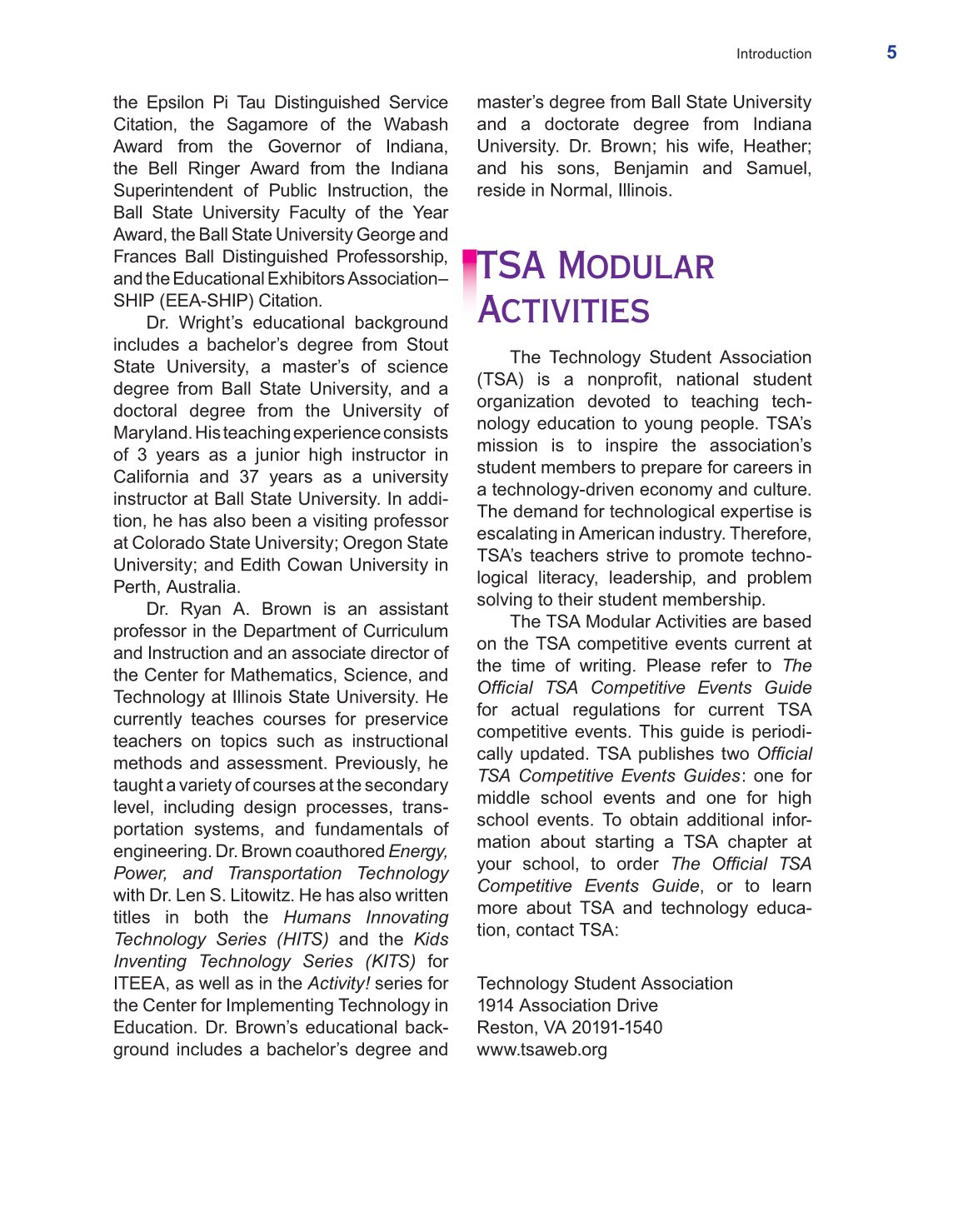 Exploring Design, Technology, &amp; Engineering, 3rd Edition page 5