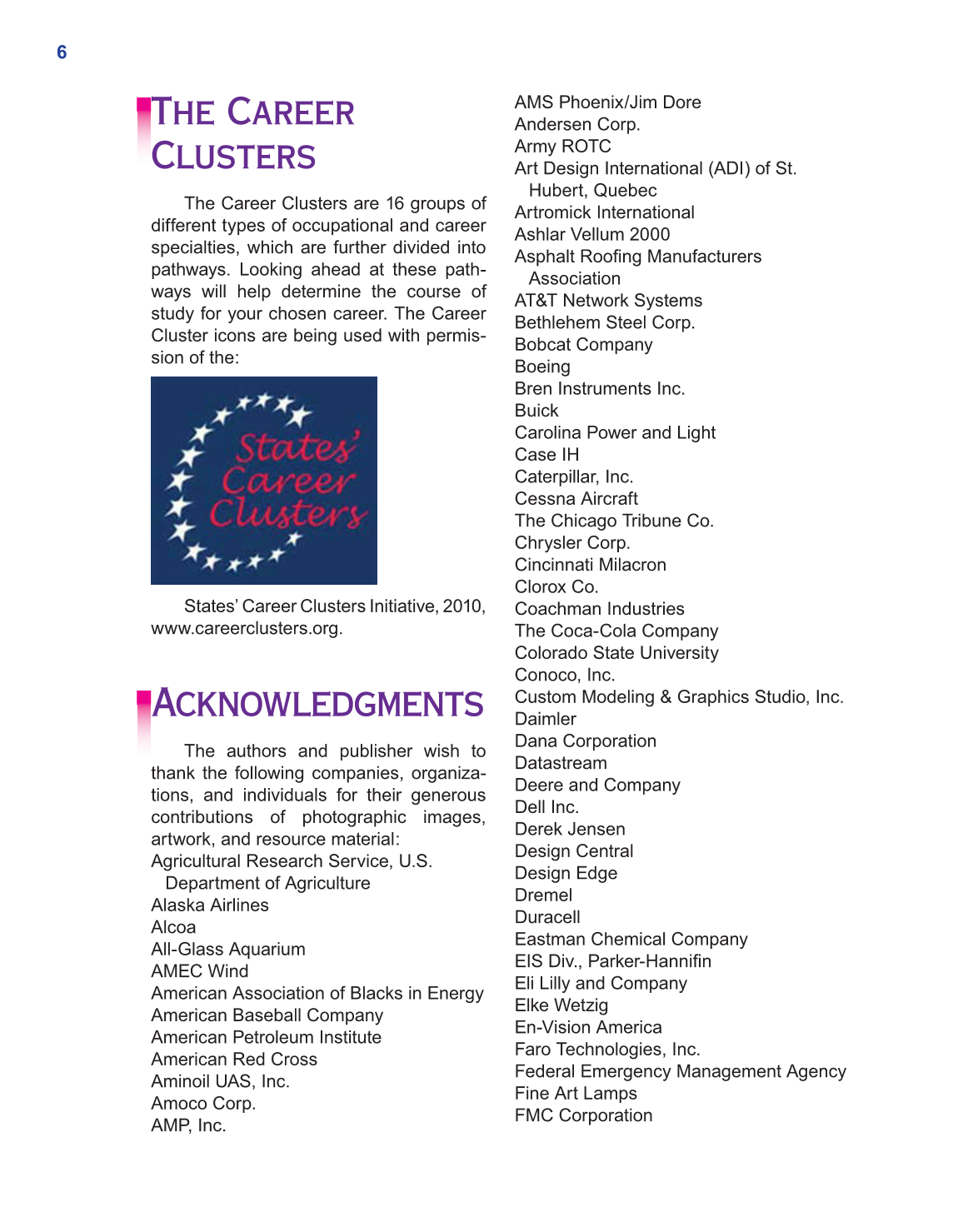 Exploring Design, Technology, &amp; Engineering, 3rd Edition page 6