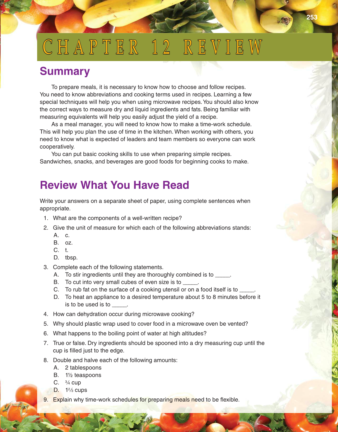 Guide to Good Food, 13th Edition page 253
