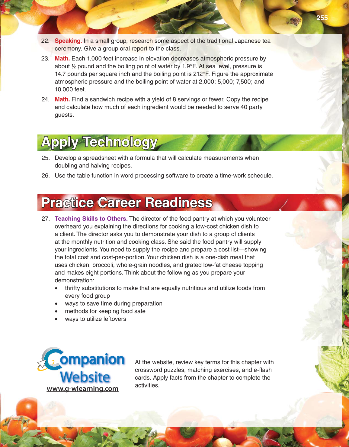 Guide to Good Food, 13th Edition page 255