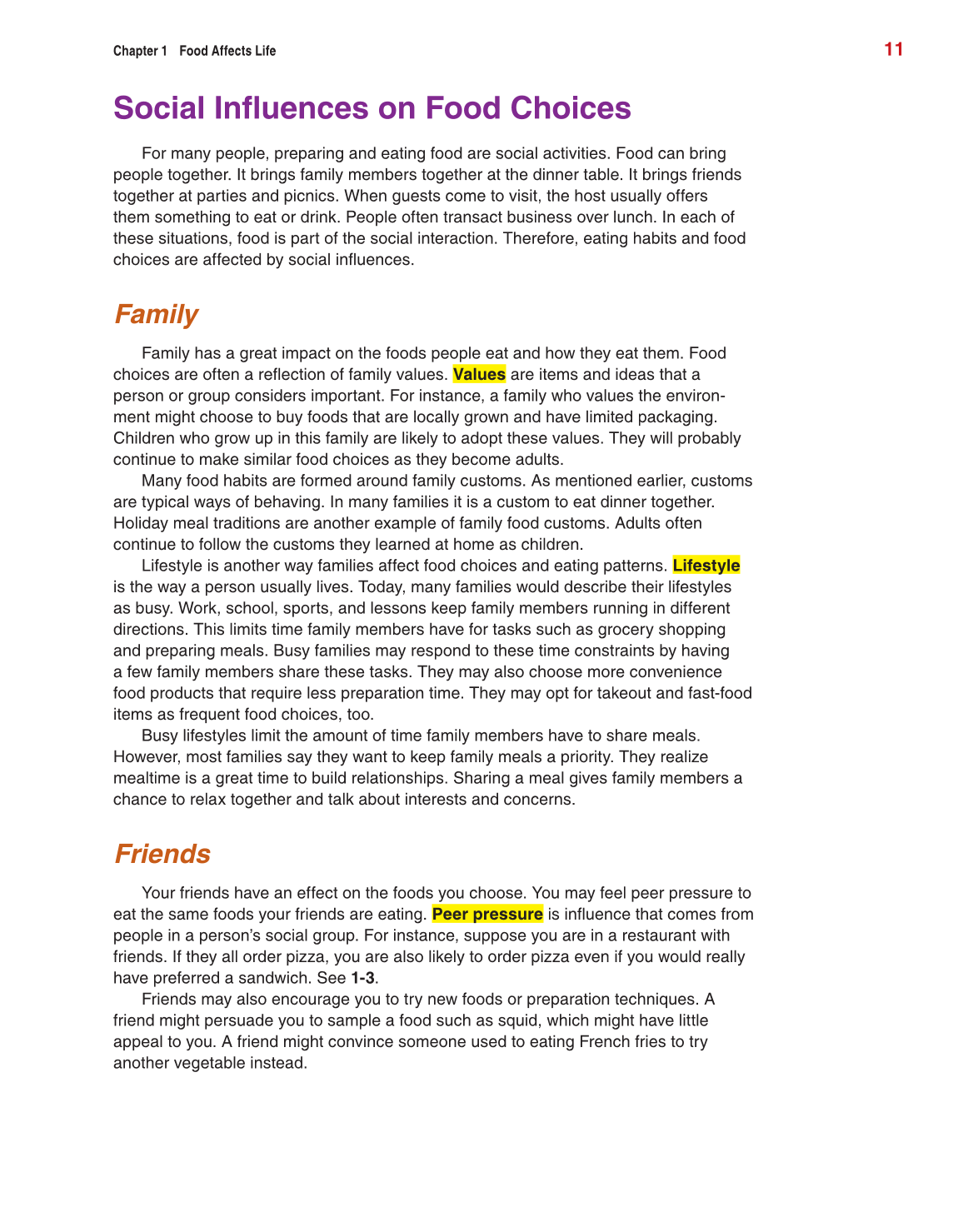 Guide to Good Food, 13th Edition page 11