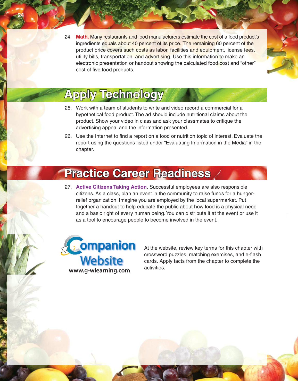 Guide to Good Food, 13th Edition page 24