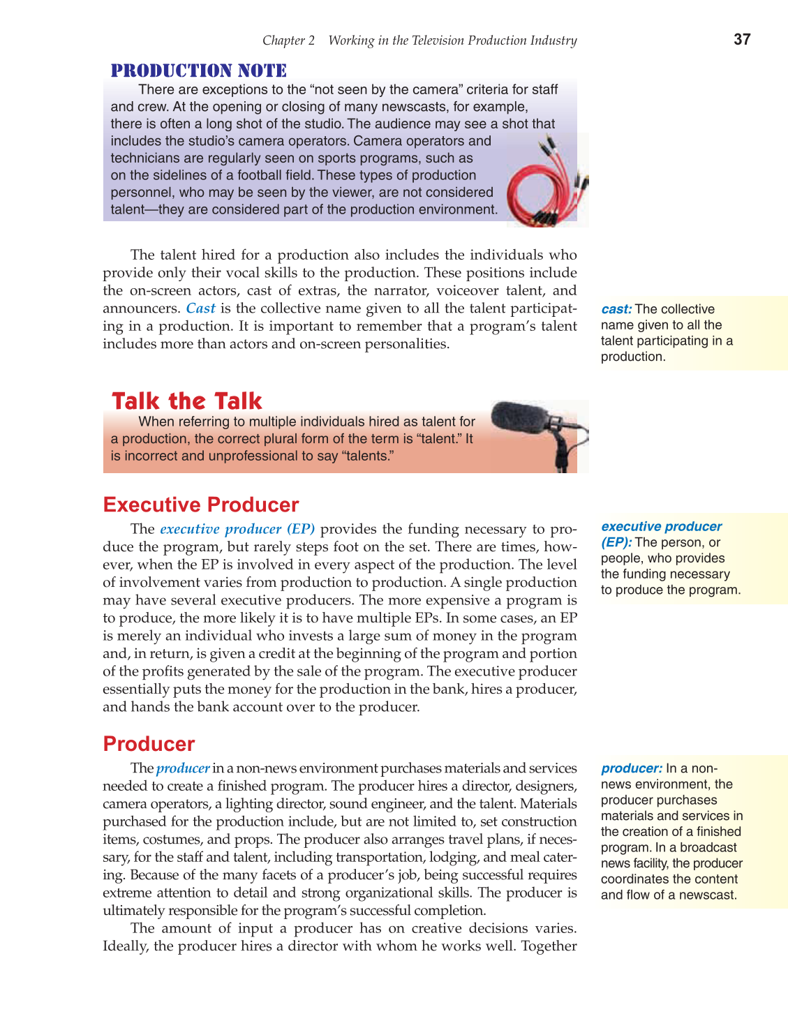 Television Production &amp; Broadcast Journalism, 2nd Edition page 37