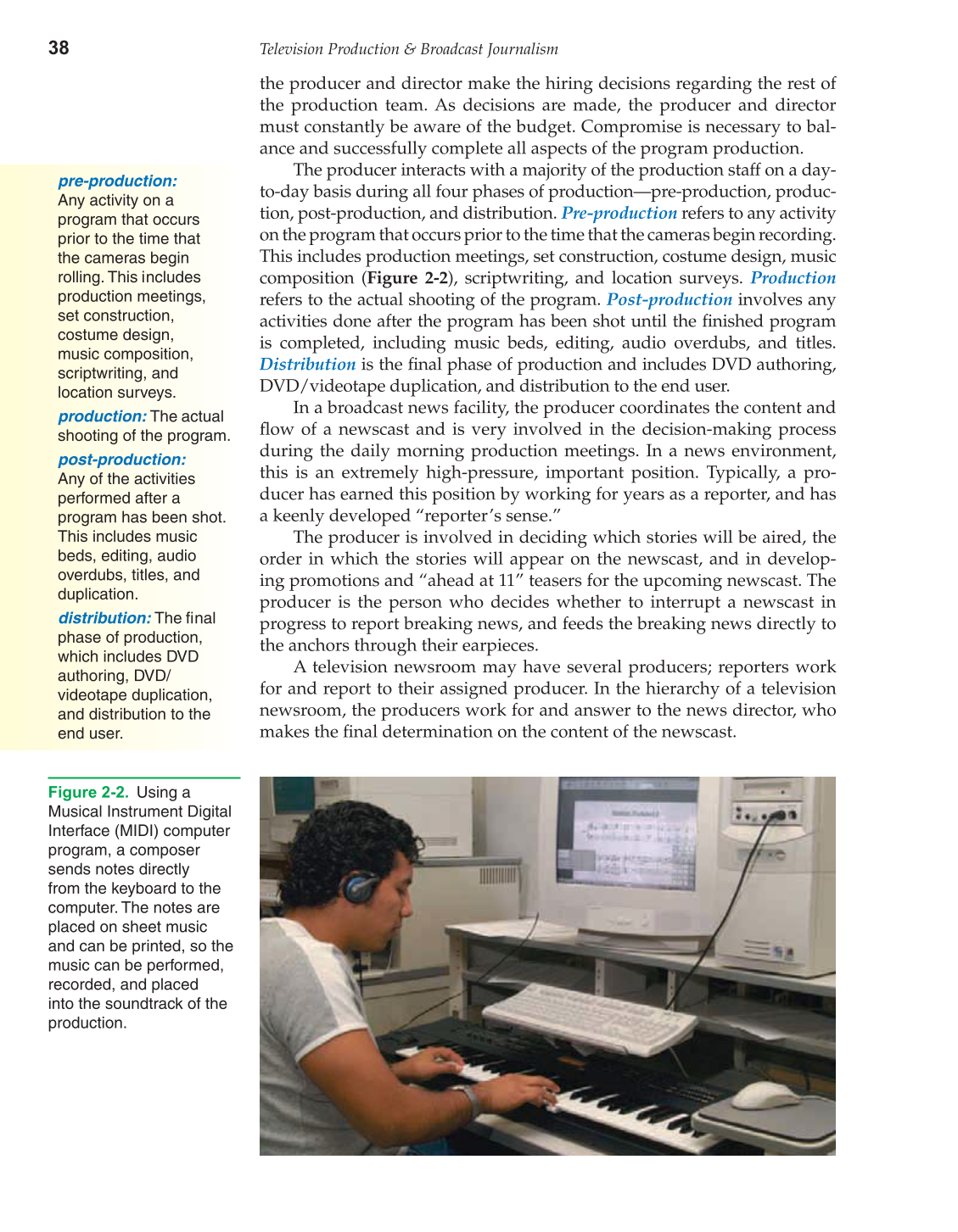 Television Production &amp; Broadcast Journalism, 2nd Edition page 38