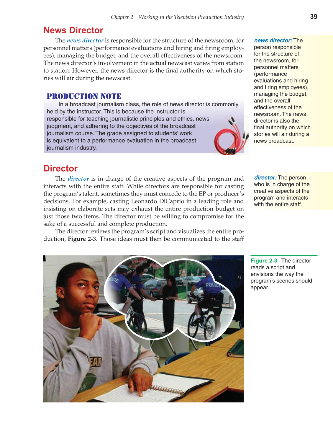 Television Production &amp; Broadcast Journalism, 2nd Edition page 39