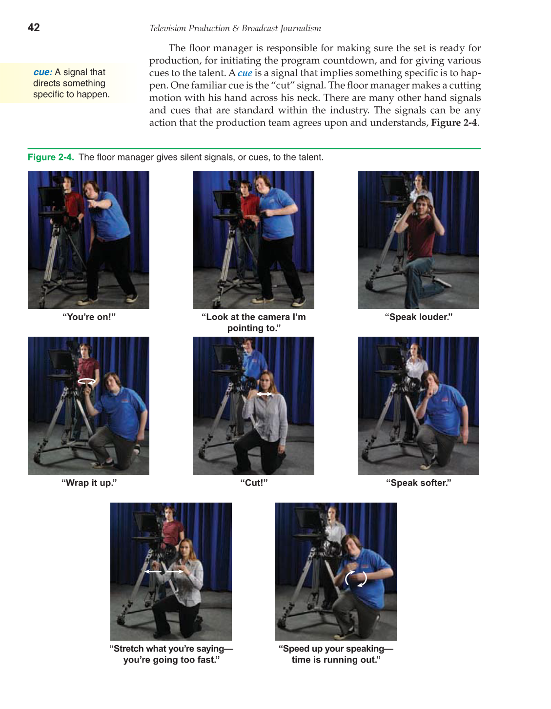 Television Production &amp; Broadcast Journalism, 2nd Edition page 42