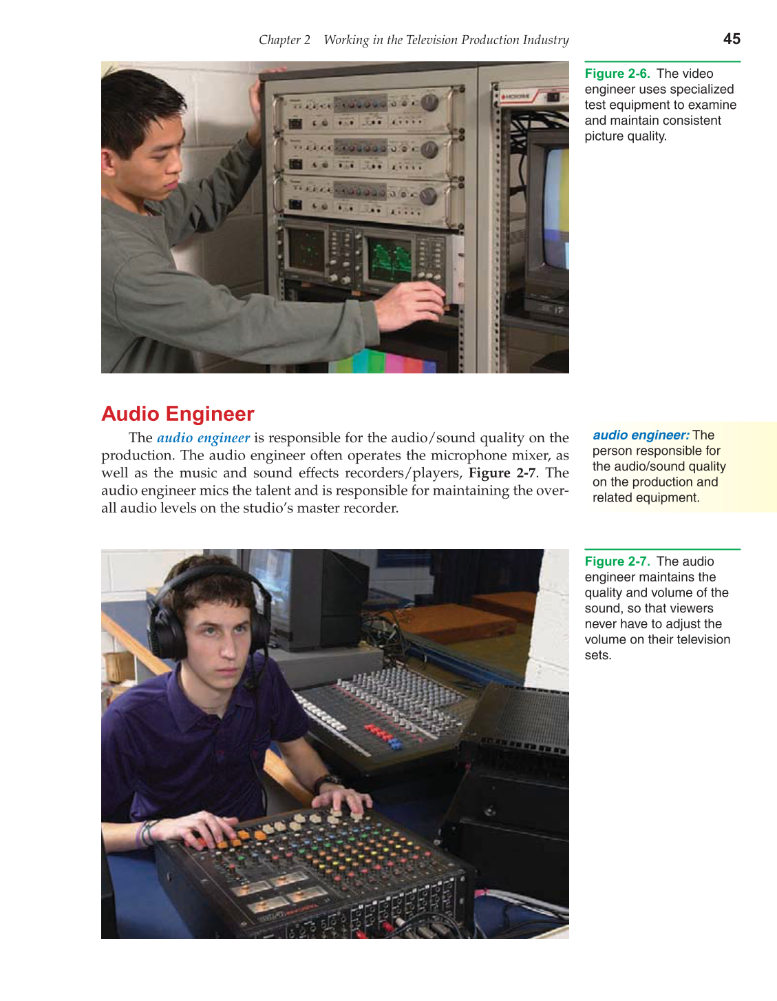 Television Production &amp; Broadcast Journalism, 2nd Edition page 45