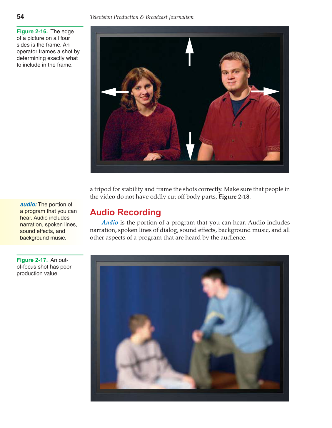 Television Production &amp; Broadcast Journalism, 2nd Edition page 54
