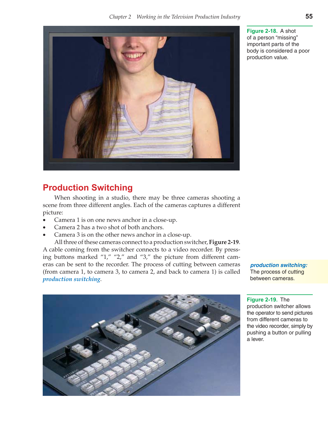 Television Production &amp; Broadcast Journalism, 2nd Edition page 55