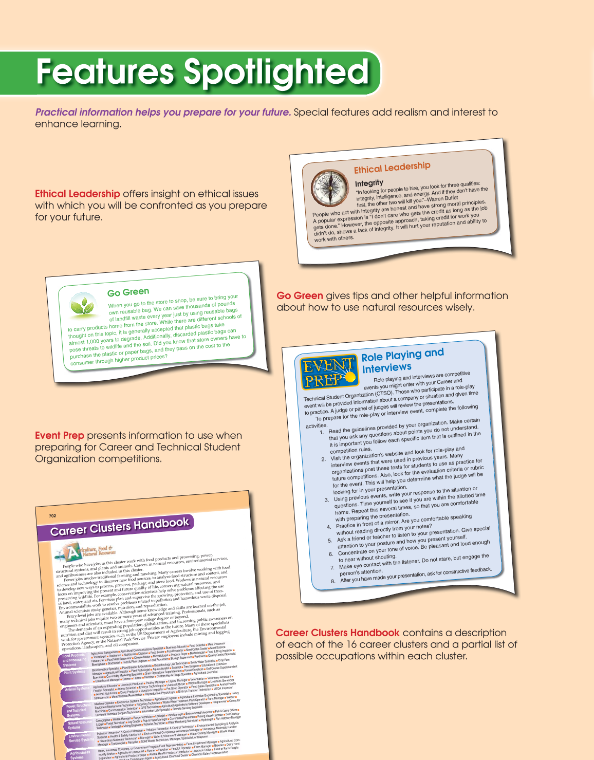 School to Career, 10th Edition page xviii